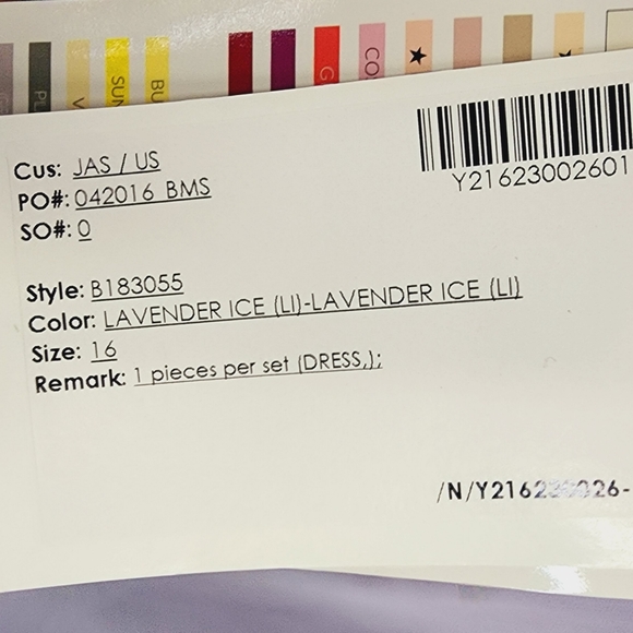 NWT BRIDESMAIDS BY JASMINE - Picture 6 of 6